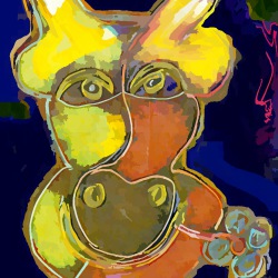 Edited in Prisma app with Femme